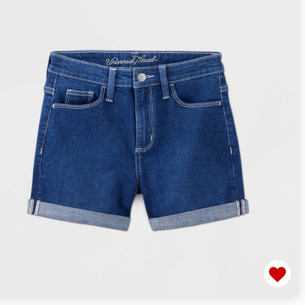 High-Rise blue jean shorts universal thread